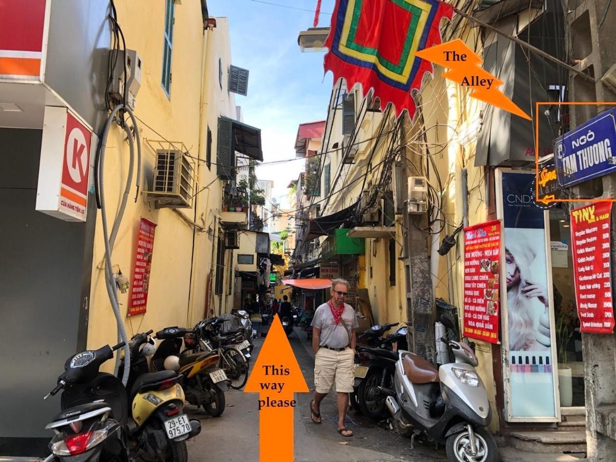 Centre Alley House & Travel Hanoi Exterior foto
